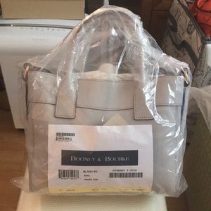NWT Ecru Amelie Tote Dooney&Bourke In Orig Plastic